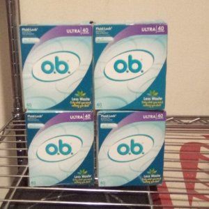 Discontinued Ultra Absorbency Tampons (40ct)/8 boxes